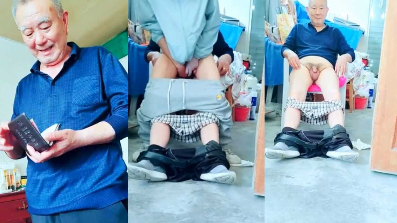 妖姐勾引非常养眼的白眉帅伯