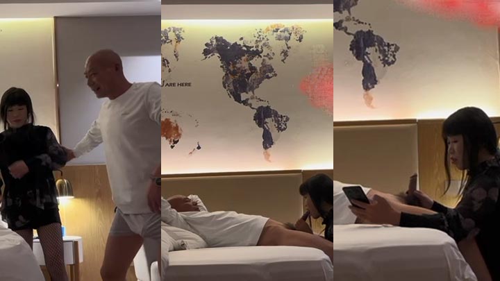 妖怪叉口射光头老